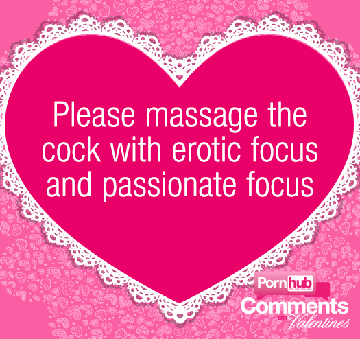 Please massage the cock with erotic focus and passionate focus